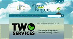 Desktop Screenshot of christianlifeworcester.com